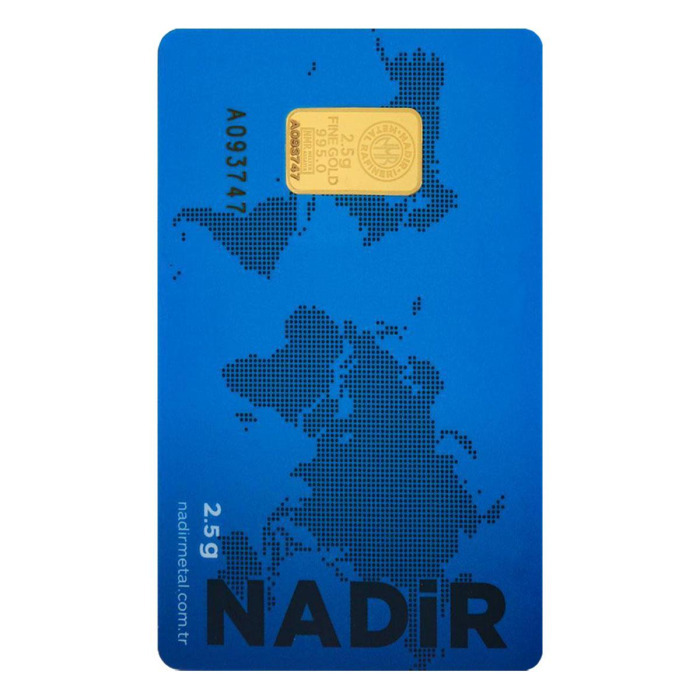 2.5 gr 24 Ayar NadirGold Gram Altın