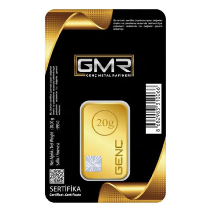 20 gr 24 Ayar GMR Gram Altın