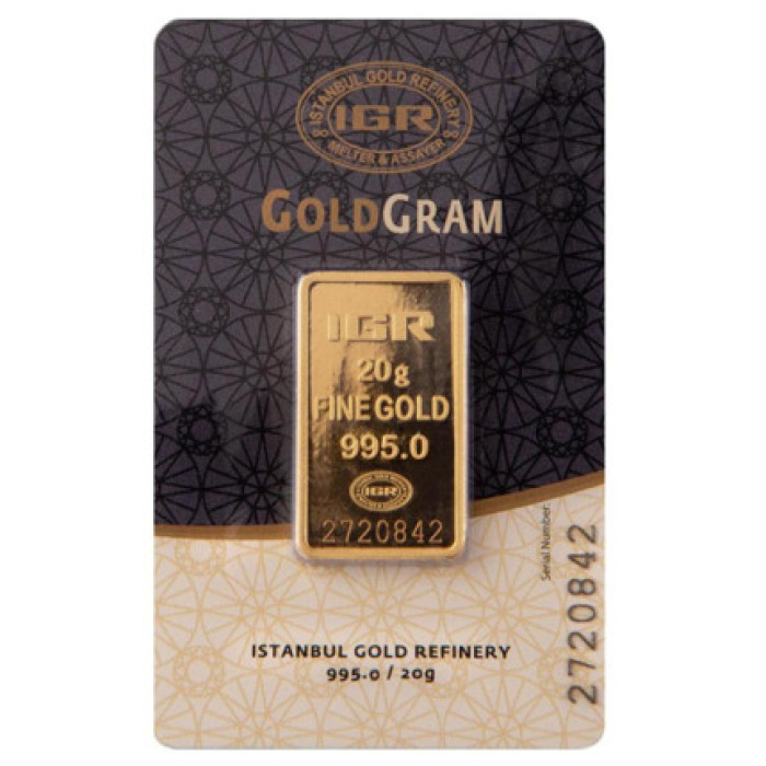 20 gr 24 Ayar İAR Gram Altın