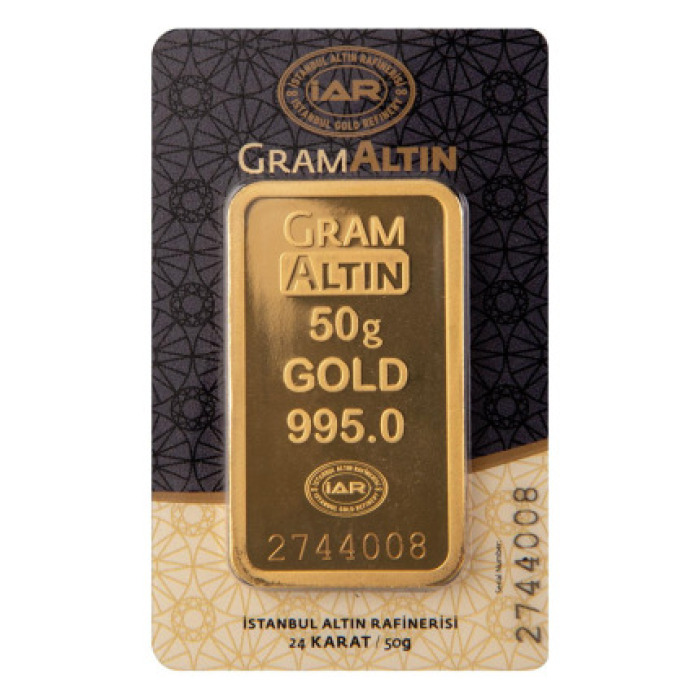 50 gr 24 Ayar İAR Gram Altın